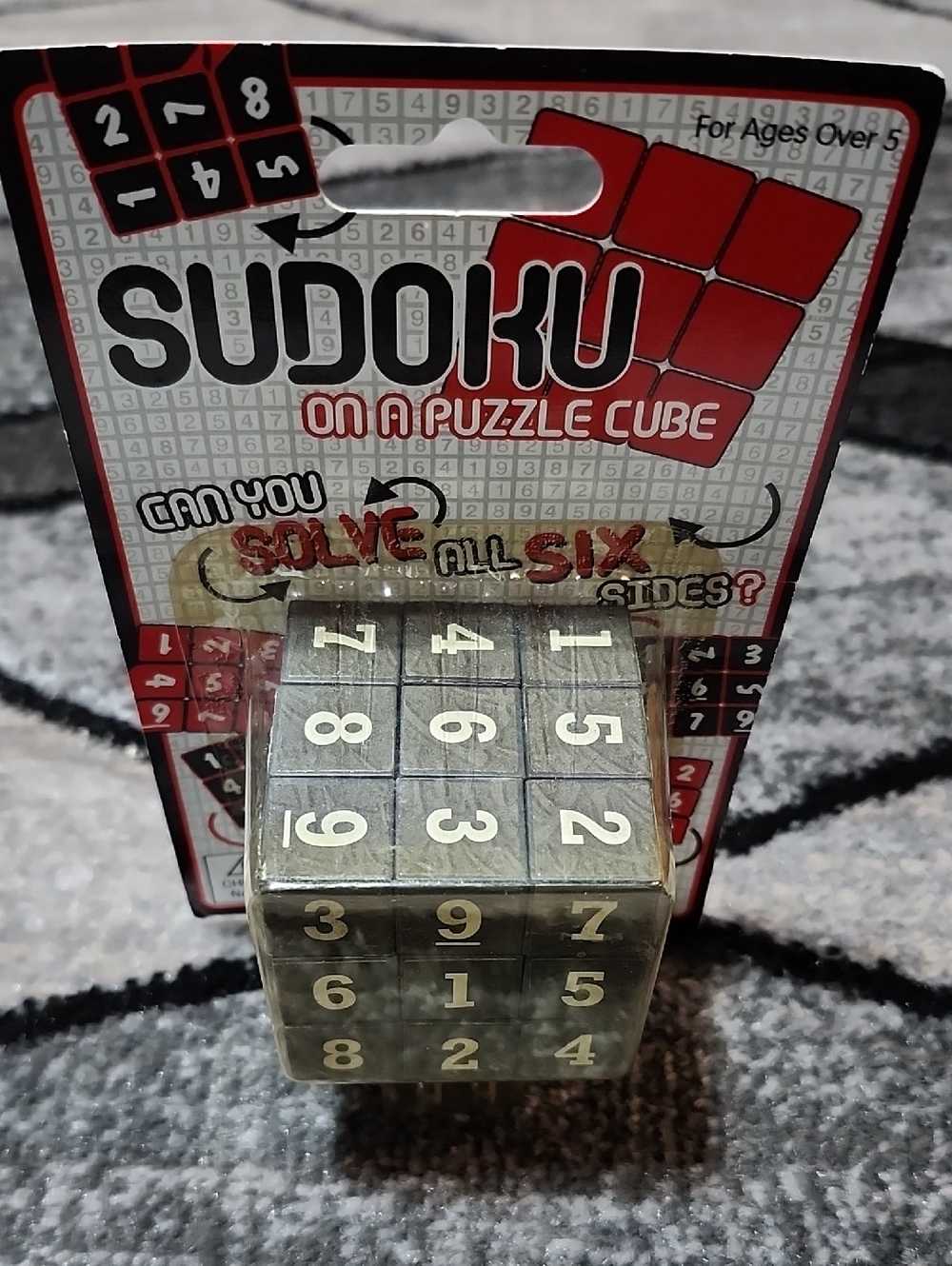 WESTMINSTER SUDOKU 2006 PUZZLE CUBE 2"X2"  BRAIN-TEASING FUN TWISTY CHALLENGE